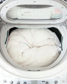 洗濯機でも洗えます！プロが教えるかけ布団の洗い方