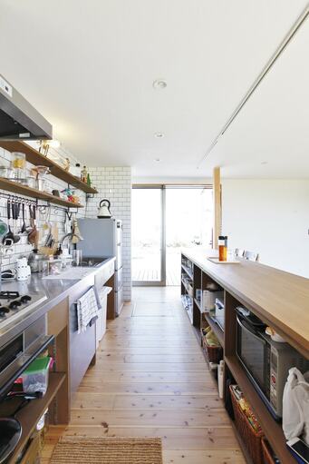 ヘアサロン兼住居