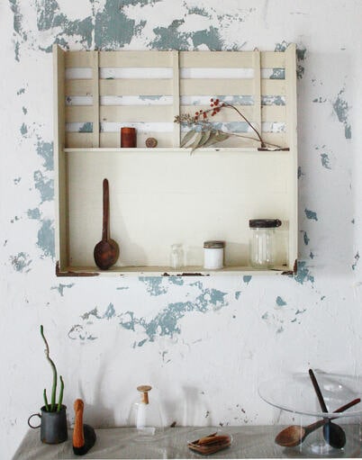 壁掛けスクエアラック