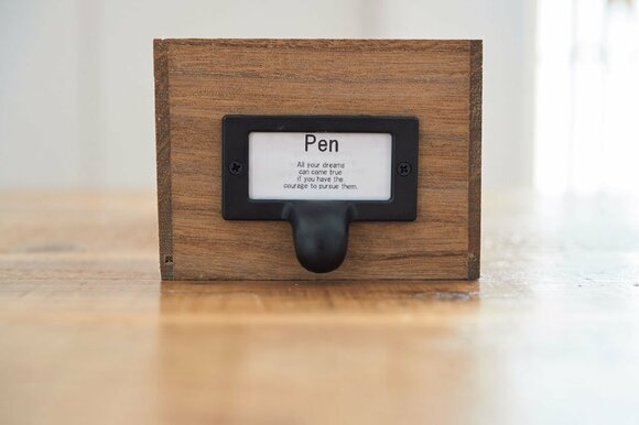 ネームプレートでシックに