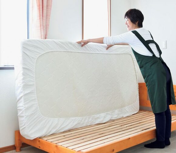 マットレス縦に