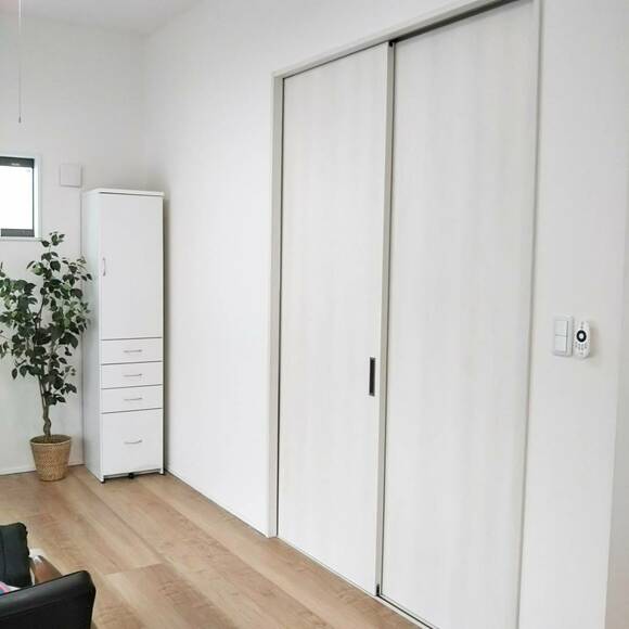 引き戸をしまった状態