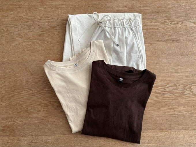 ユニクロロンTとGUパンツ