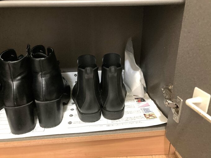 下駄箱に