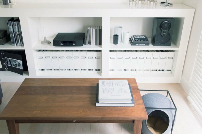 ファイルボックスを使った収納