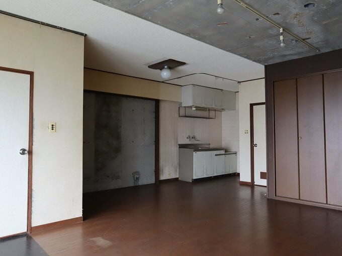 アサクラさんが購入した部屋のキッチン