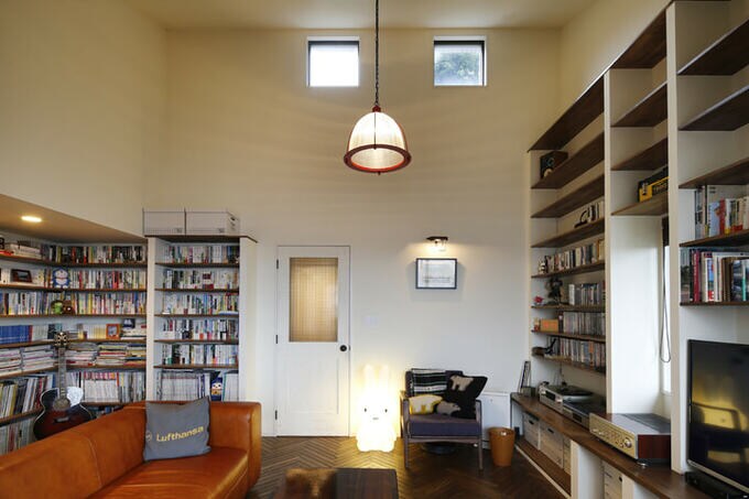 天井高のあるメゾネット