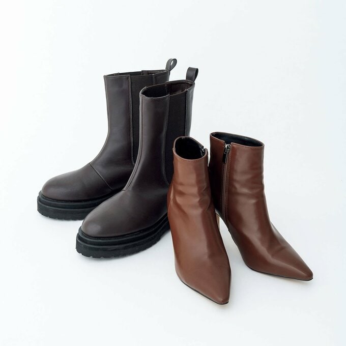 ショートブーツ2足