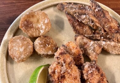 根菜でつくる絶品「ベジから揚げ」。いつもの鶏のから揚げの“ついで”につくれる