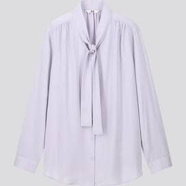 ユニクロ・GUの春ブラウス。きちんとしつつ印象軽やか！