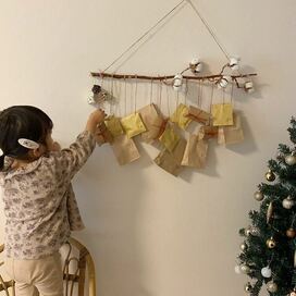 100円グッズで！おしゃれなアドベントカレンダーのつくり方