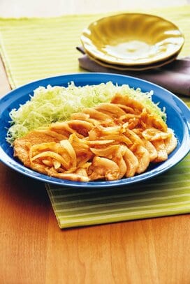 お酢で疲労回復「さっぱりショウガ焼き」レシピ。お肉がジューシーに