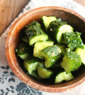 野菜ひとつでできる3分副菜。漬けるだけ、レンチンするだけ