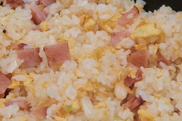 ご飯に弾力があり香ばしく仕上がる
