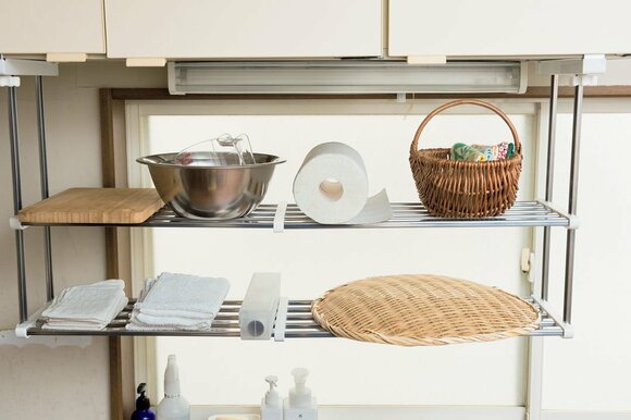 よく使うアイテムを厳選して並べ、調理時間を短縮