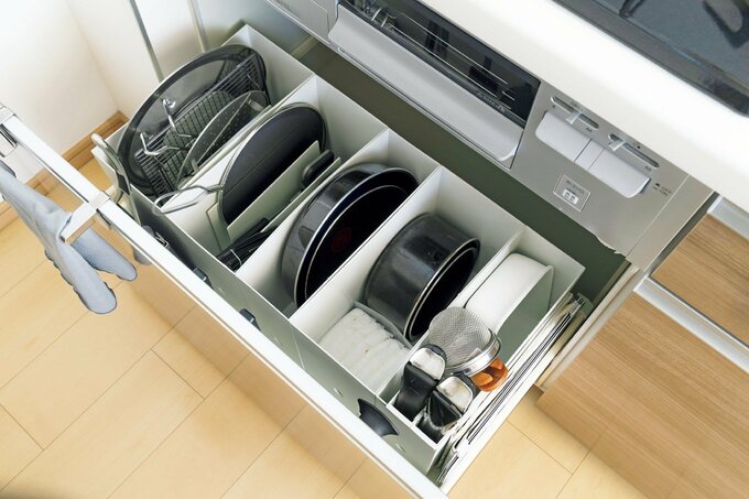 コンロ下収納
