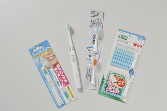 えりさん愛用の歯ブラシ