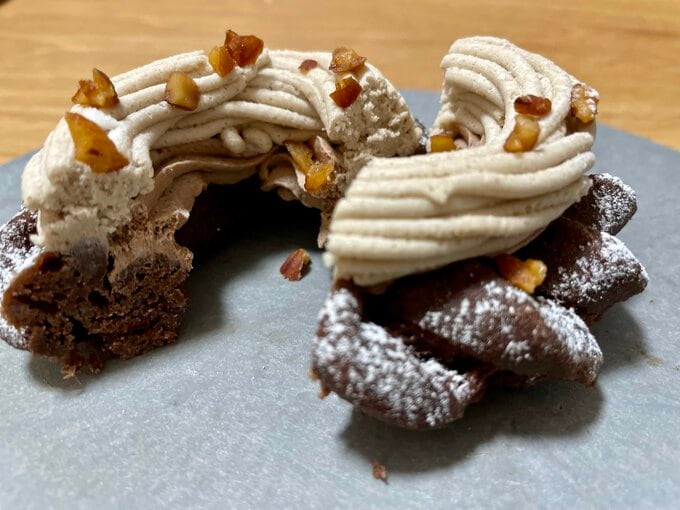 モンブラン断面