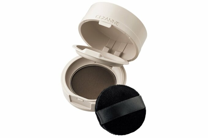 セザンヌ　ヘアメイクパウダー　01　なじみブラウン