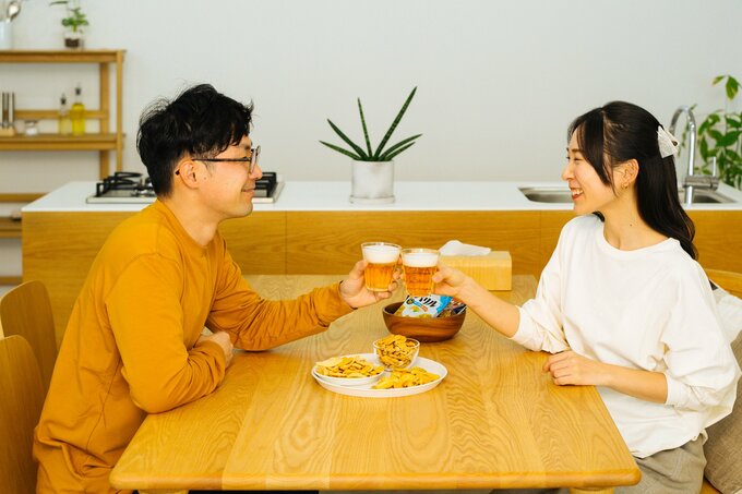 夫婦で飲む