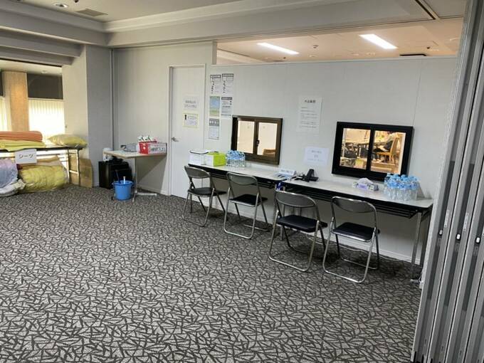 ホテルのロビー