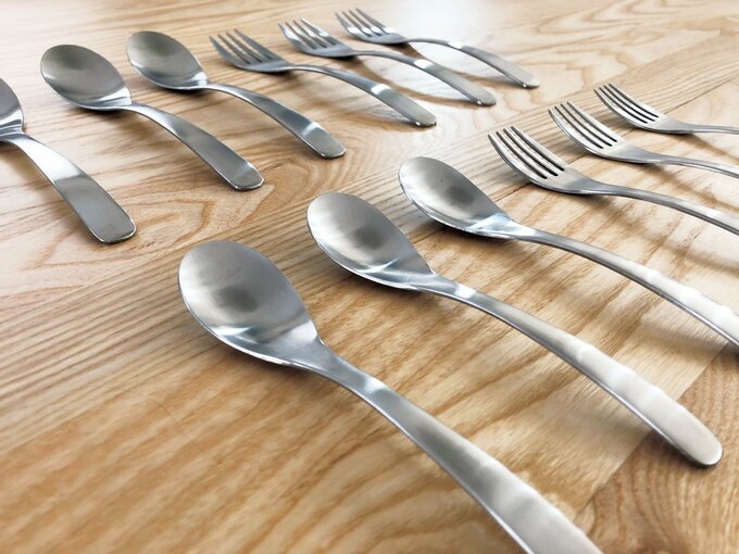 カトラリーを全員統一