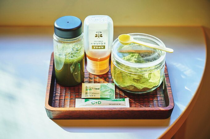 お風呂上がりのジュース