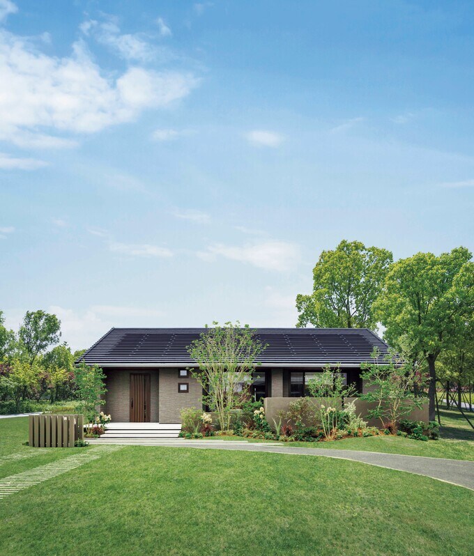 トヨタホームのシンプルな外観デザイン