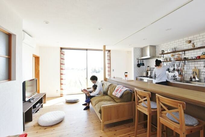 ヘアサロン兼住居