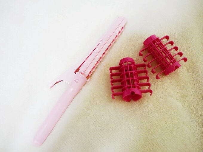 ＃コテなし簡単 カーラー＆グリップ