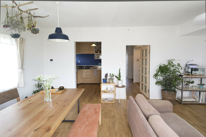 内装仕上げの変更のみでイメージ一新