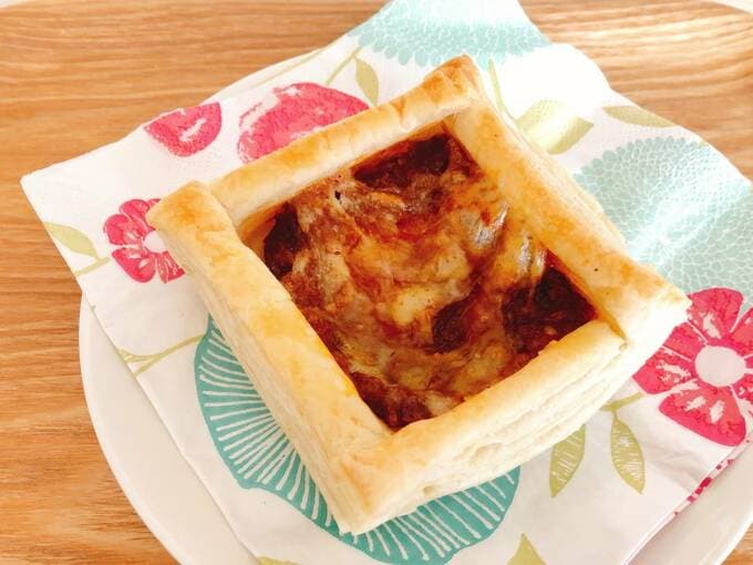 パイシートを焼いたもの