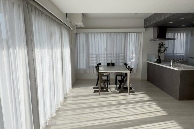 ミニマリストのリビング