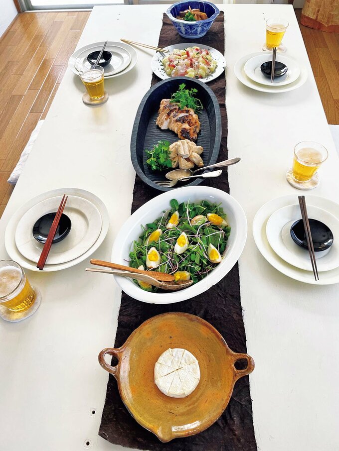 ホームパーティの様子