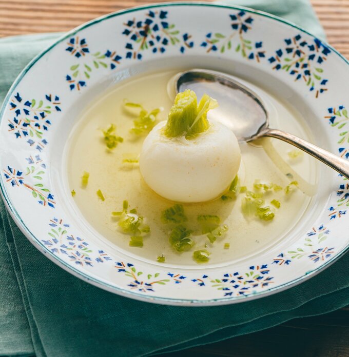 冷凍カブのまるごと煮