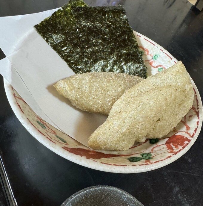 郡山市の蕎麦屋にて