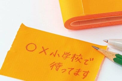 おしゃれで機能的な「防災グッズ」5つ。鉛筆で書ける布テープが便利