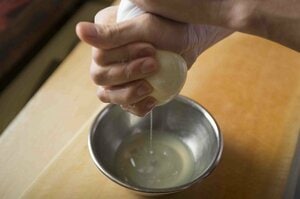 しっかり絞りきる