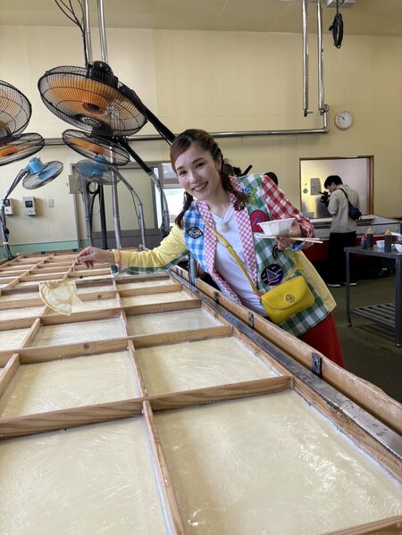 ロケ先の群馬で食べた、できたて湯葉の美味さにおったまげた〜!