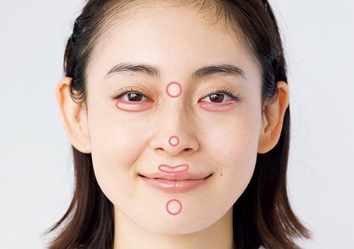 ハイライトを付ける位置