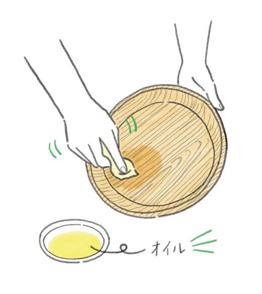 漆・木の器のお手入れ