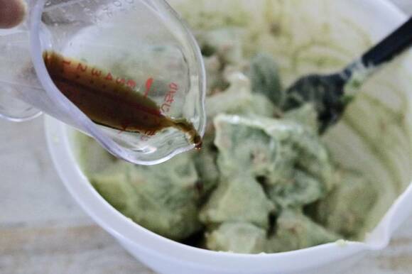 アボカドの鮭マヨサラダ