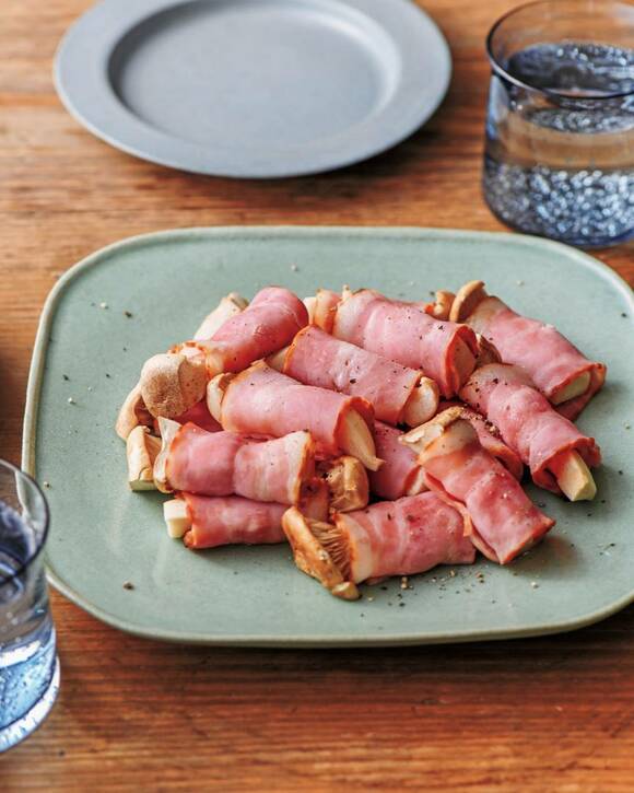 エリンギのベーコン巻き