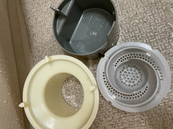 ピカピカになった部品