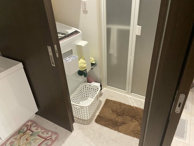 1畳の脱衣所