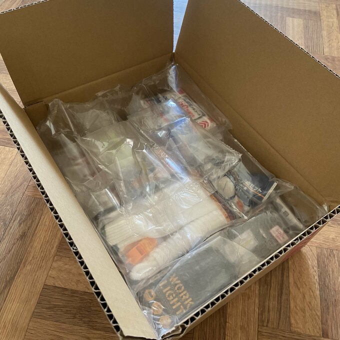 届いた商品