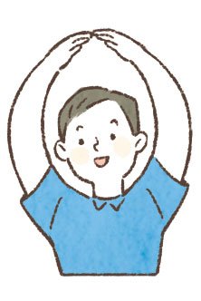 〇ポーズイラスト