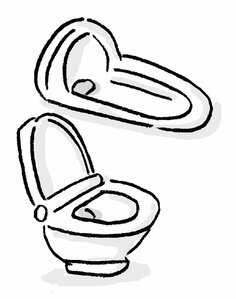 「和式トイレ」と「洋式トイレ」