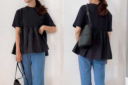 アラフォーの体型をカバーする「プチプラトップス」4選。夏から秋まで着られてコスパ高ッ