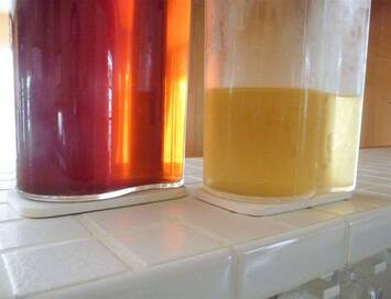 無印良品の冷水筒に、あの100円グッズがぴったり！